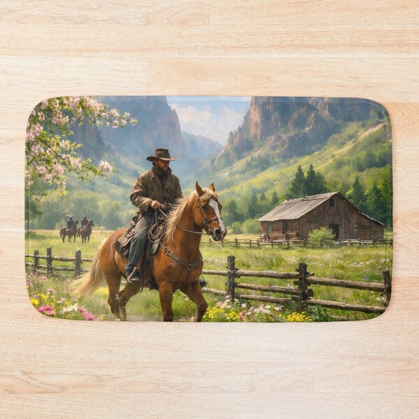 Item preview, Morning Ride in the Spring  designed and sold by TinCatOutPost.