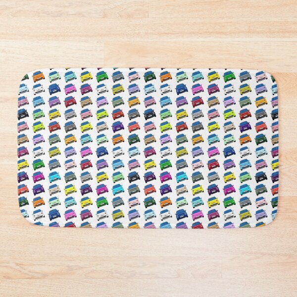 Item preview, Funky cool Fiat 500 in multicolour designed and sold by icgraphicdesign.