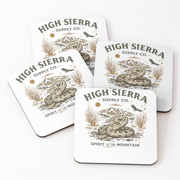 Item preview, High Sierra Supply Co. Mountain Snake T-Shirt designed and sold by Matinez Pink.