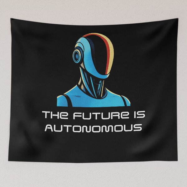 Item preview, Powered by AI Robot Design Futuristic Artificial Intelligence Tech Aesthetic Machine Learning Cyberpunk Graphic designed and sold by TEEJAMBOREE.