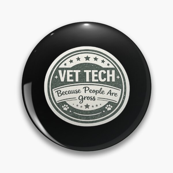 Item preview, Vet Tech Because People Are Gross Vintage designed and sold by AMICO77.