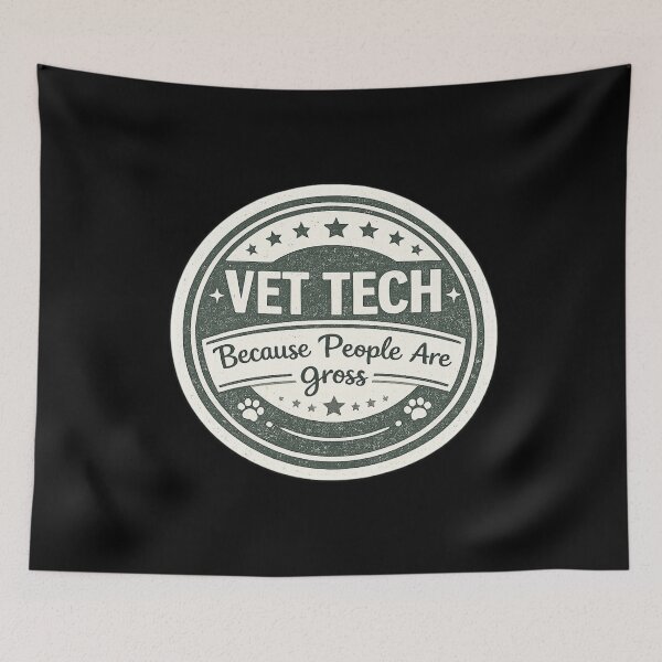 Item preview, Vet Tech Because People Are Gross Vintage designed and sold by AMICO77.