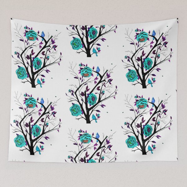 Item preview, serendipity(the roses)(blue&purple) designed and sold by Whimsicalwakko's.