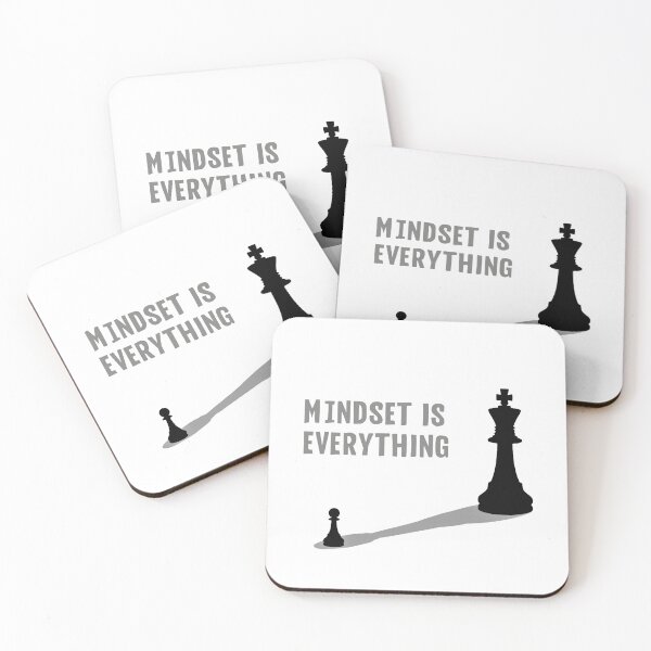 Item preview, Mindset Is Everything Motivational Sticker Design designed and sold by Kavya Art.