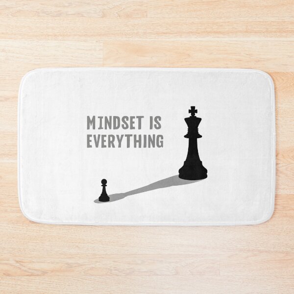 Item preview, Mindset Is Everything Motivational Sticker Design designed and sold by Kavya Art.