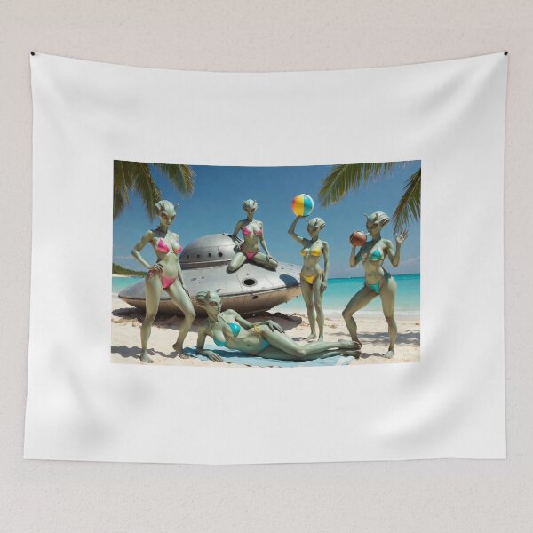 Item preview, Alien Summer designed and sold by ITSimagination.