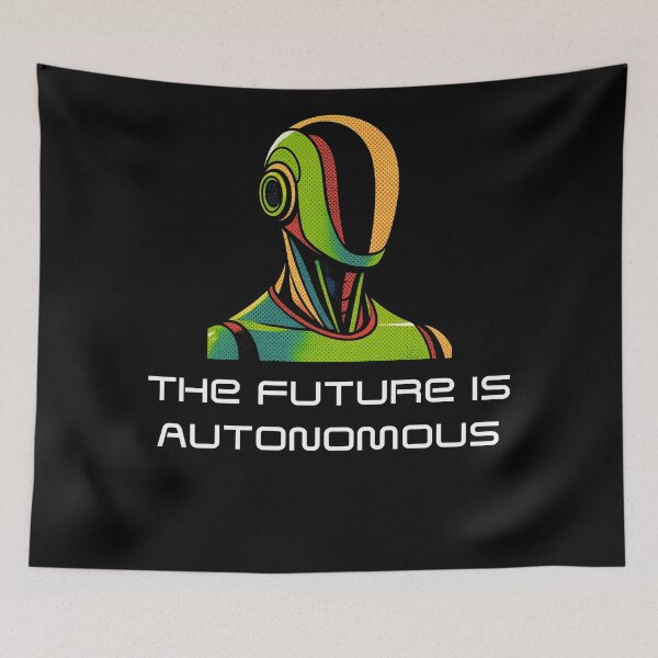 Item preview, Powered by AI Robot Design Futuristic Artificial Intelligence Tech Aesthetic Machine Learning Cyberpunk Graphic designed and sold by TEEJAMBOREE.