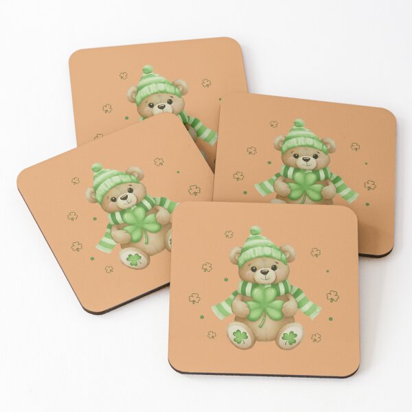 Item preview, Bear with Green Clover designed and sold by JulianBrant.