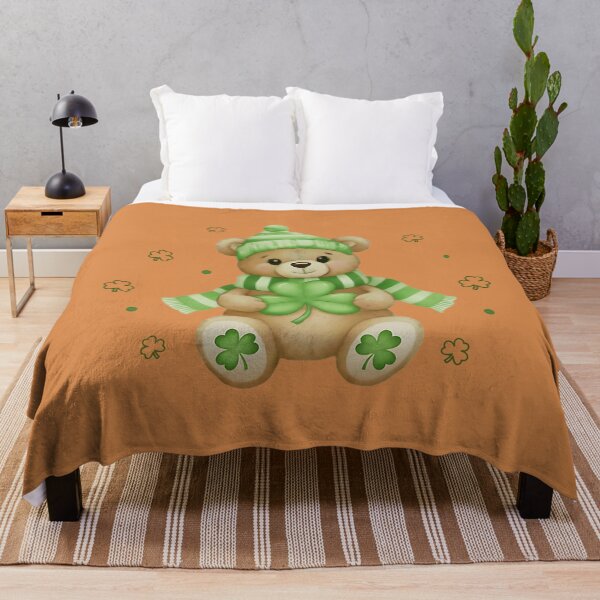 Item preview, Bear with Green Clover designed and sold by JulianBrant.