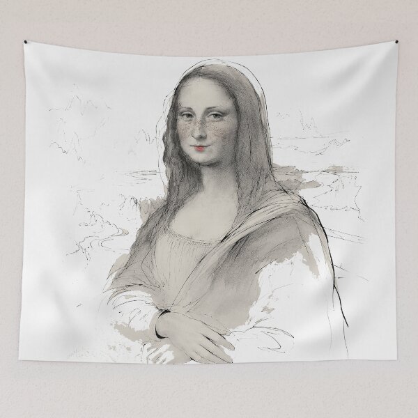 Item preview, Mona art  designed and sold by Saint Arts Studio.