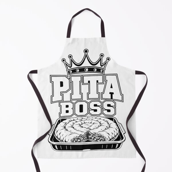 Item preview, Apron/Kecelja Pita Boss designed and sold by Elvis Studio.