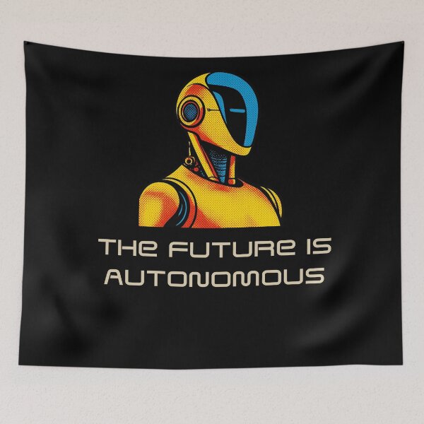 Item preview, Powered by AI Robot Design Futuristic Artificial Intelligence Tech Aesthetic Machine Learning Cyberpunk Graphic designed and sold by TEEJAMBOREE.