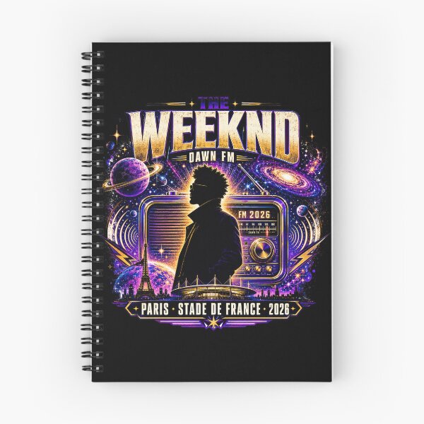 Item preview, The Weeknd After Hours Paris 2026 — Concert Stade de France T-Shirt designed and sold by KickoffStudio.