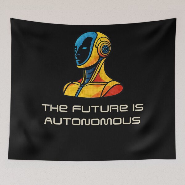 Item preview, Powered by AI Robot Design Futuristic Artificial Intelligence Tech Aesthetic Machine Learning Cyberpunk Graphic designed and sold by TEEJAMBOREE.