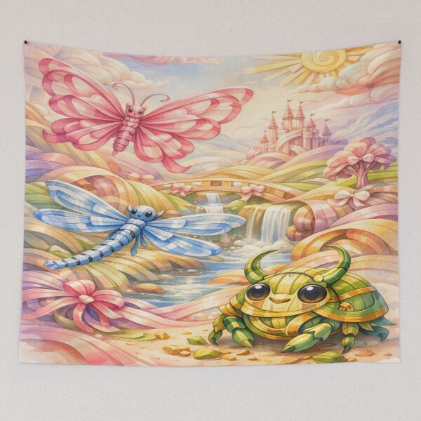 Item preview, Whimsical Flight in the Ribbon Kingdom designed and sold by Ecosetereos.