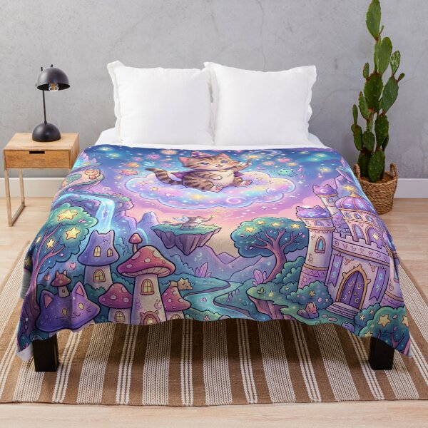Item preview, Cute Wizard Cat Magical Kingdom Fantasy designed and sold by ArtdesignsA.