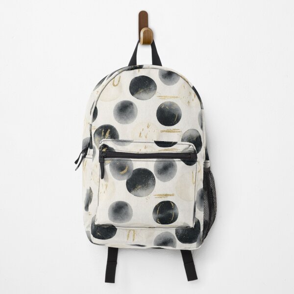 Item preview, Minimalist Luxury Black Watercolor Polka Dot Pattern designed and sold by wissal.studio.