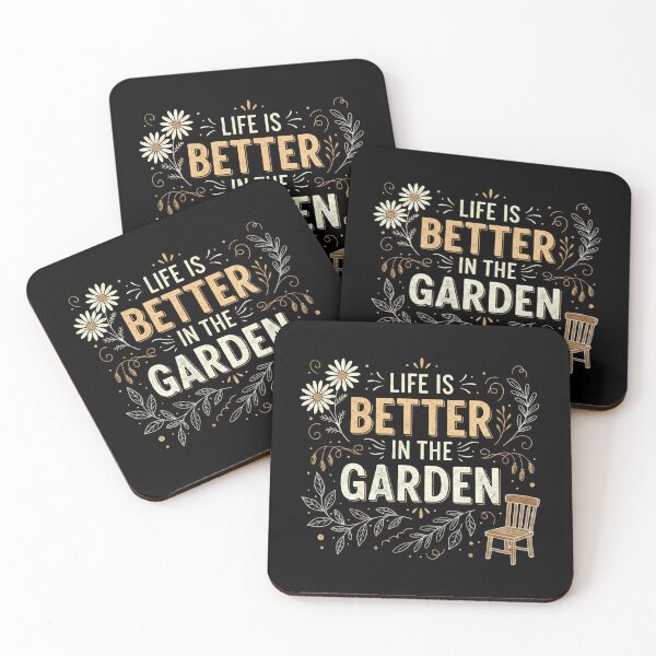 Item preview, Life Is Better In The Garden designed and sold by PGRprint.