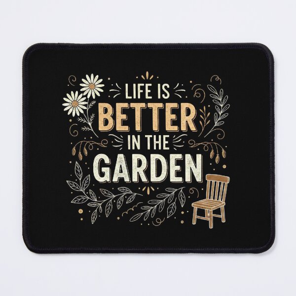 Item preview, Life Is Better In The Garden designed and sold by PGRprint.