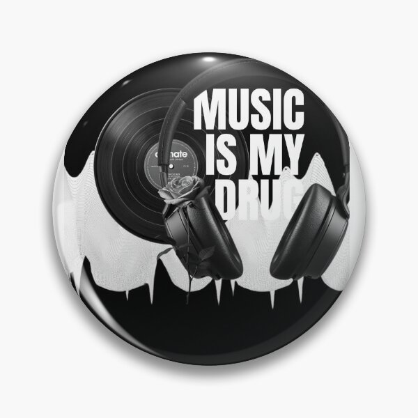 Item preview, Music is my drug designed and sold by laurierox.