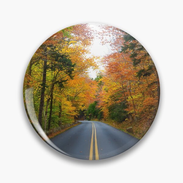 Item preview, Autumn Forest Scenic Drive - The Road Through Autumn Gold designed and sold by JohnManuelPhoto.