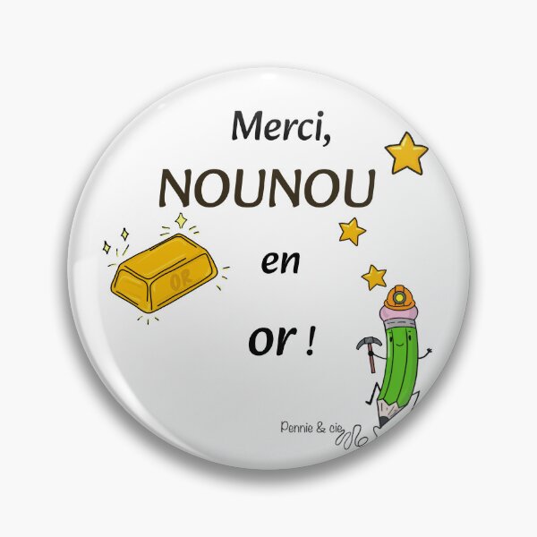 Item preview, Thank you, amazing nanny – gift idea for an exceptional nanny designed and sold by Pennie & cie.