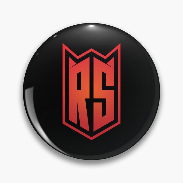 Item preview, RS Monogram Shield Logo - Red Gradient Esports Streetwear Design designed and sold by MS Creations.