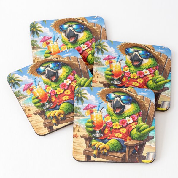 Item preview, Tropical Chill — Parrot Paradise Vibes designed and sold by ivodanivan.