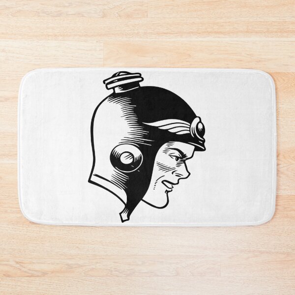 Item preview, Retro Futuristic Space Hero – Classic Buck Rogers Adventure Illustration designed and sold by Analog Aura .