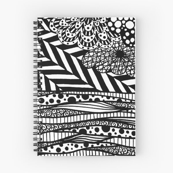 Item preview, Monochrome Patterned Horizon | Abstract Landscape Art designed and sold by PERCEPTA.