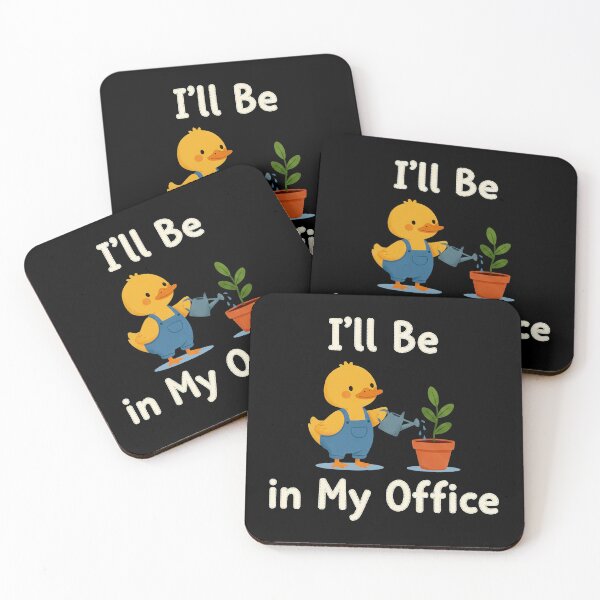 Item preview, I’ll Be In My Office Duck Gardening designed and sold by PGRprint.
