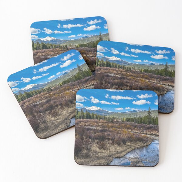 Item preview, Fraser River with Snow Byers Peak designed and sold by SavingMemories.