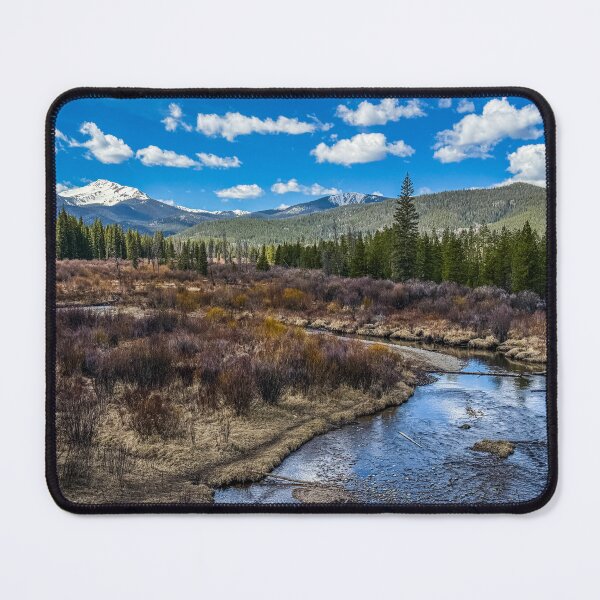 Item preview, Fraser River with Snow Byers Peak designed and sold by SavingMemories.