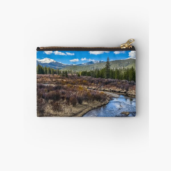 Item preview, Fraser River with Snow Byers Peak designed and sold by SavingMemories.