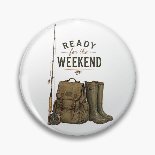 Item preview, Ready for the Weekend – Vintage Fly Fishing Gear designed and sold by byaga.