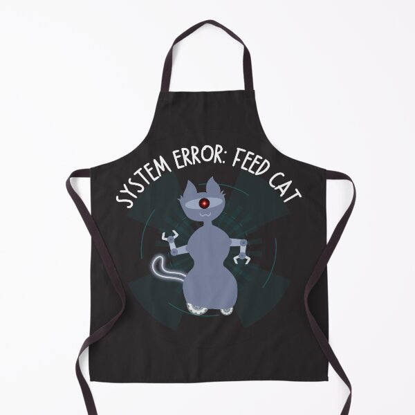 Item preview, Robot Cat System Error designed and sold by SashimiCatDesigns.