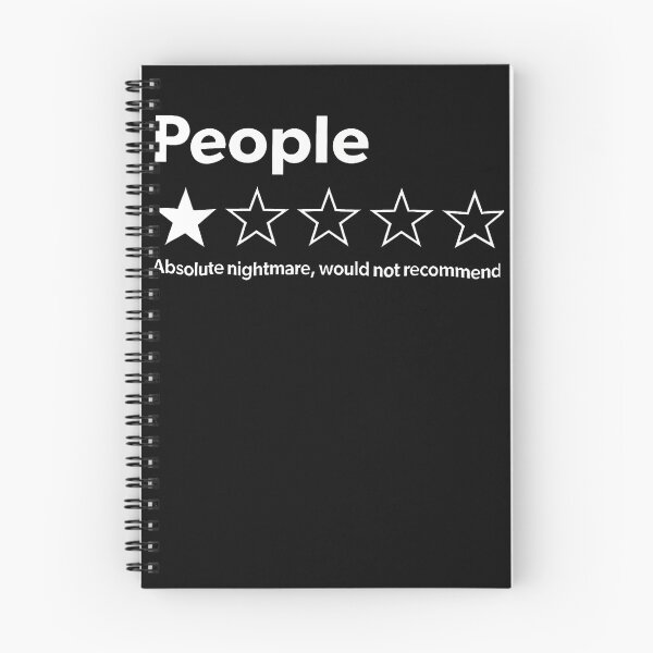 Item preview, People One Star Total Nightmare Would Not Recommend designed and sold by Fereskabilon.
