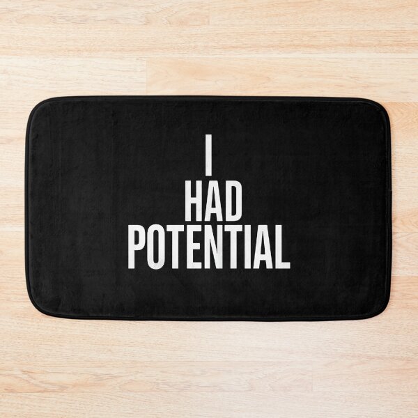 Item preview, I Had Potential Funny Sarcastic Sticker designed and sold by Kavya Art.