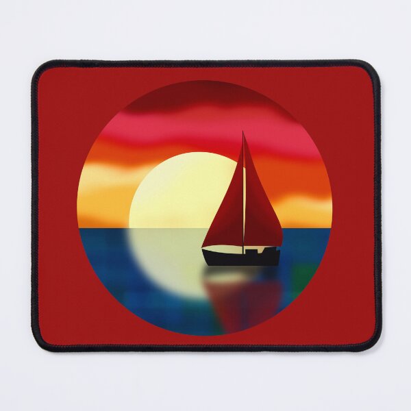 Item preview, Sailboat at Sunset designed and sold by Andrew  Hitchen.