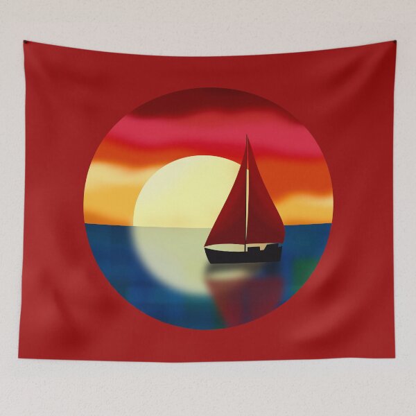 Item preview, Sailboat at Sunset designed and sold by Andrew  Hitchen.