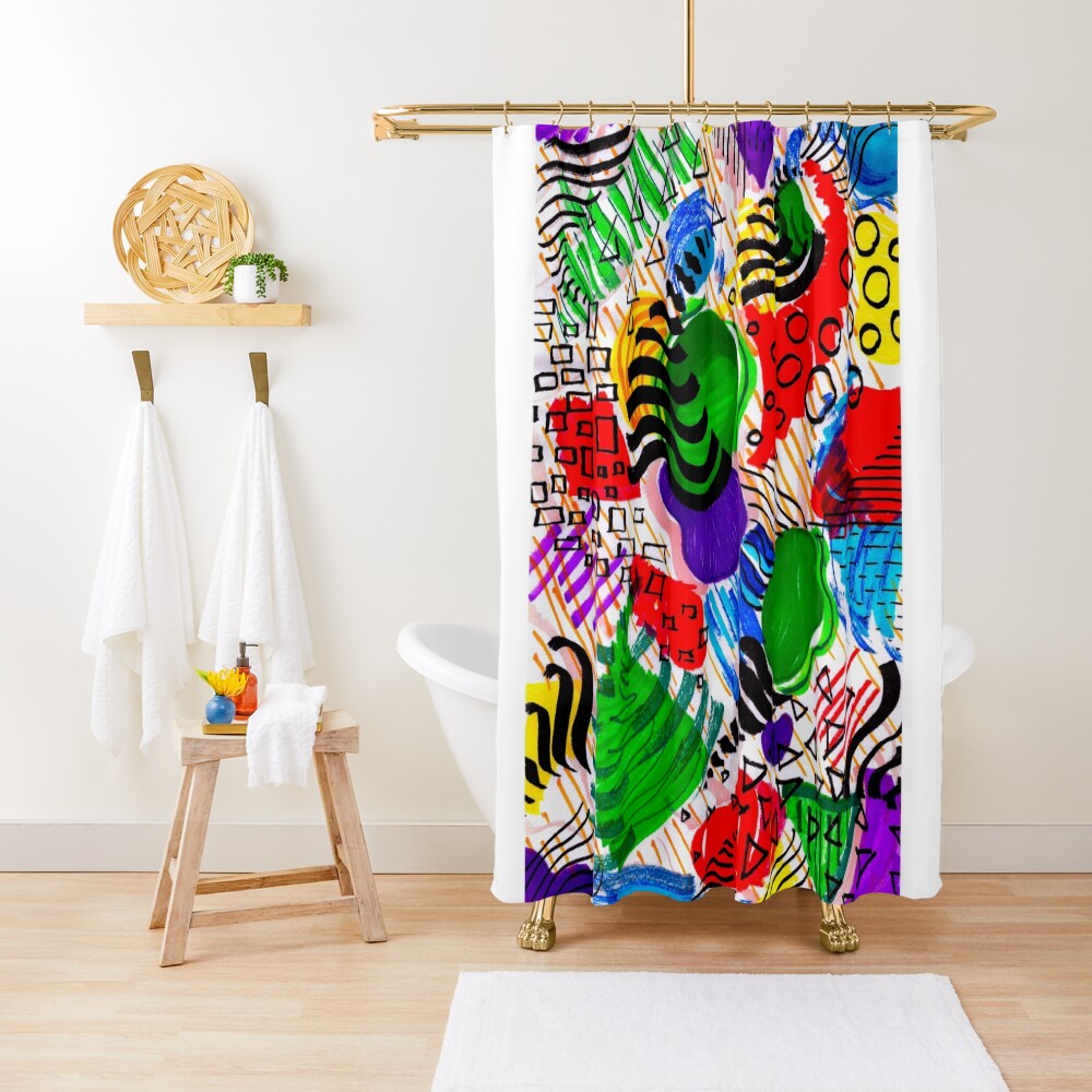 Item preview, Shower Curtain designed and sold by PERCEPTA.