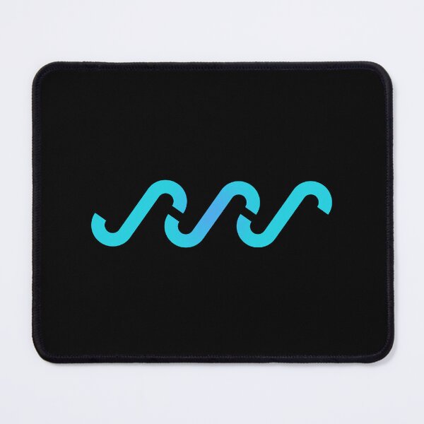Item preview, SSS Logotype "Triple S" Wave Monogram Logo - Blue Gradient Fluid Lettering Design designed and sold by MS Creations.