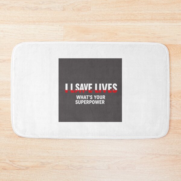 Item preview, I SAVE LIVES — WHAT’S YOUR SUPERPOWER? designed and sold by Petringo.