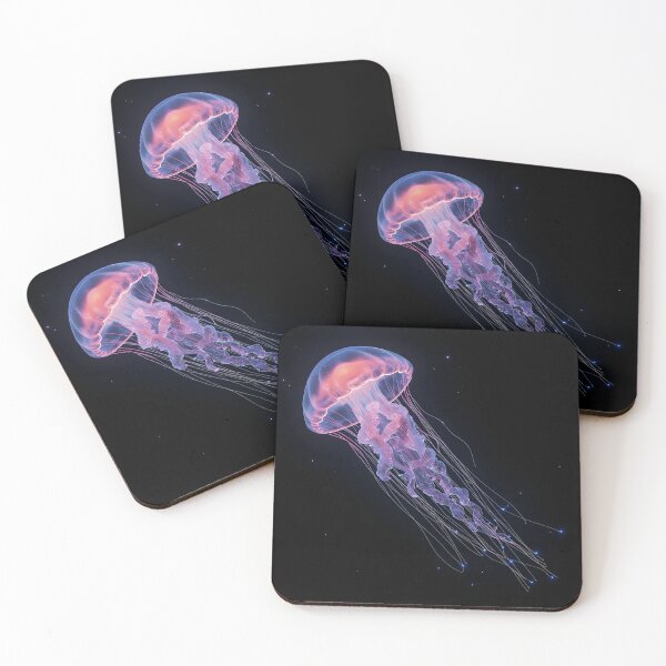 Item preview, Deep Sea Jellyfish in Space designed and sold by MAWOdesign.