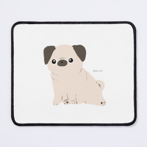 Item preview, Sitting pug designed and sold by LivingwithPasta.