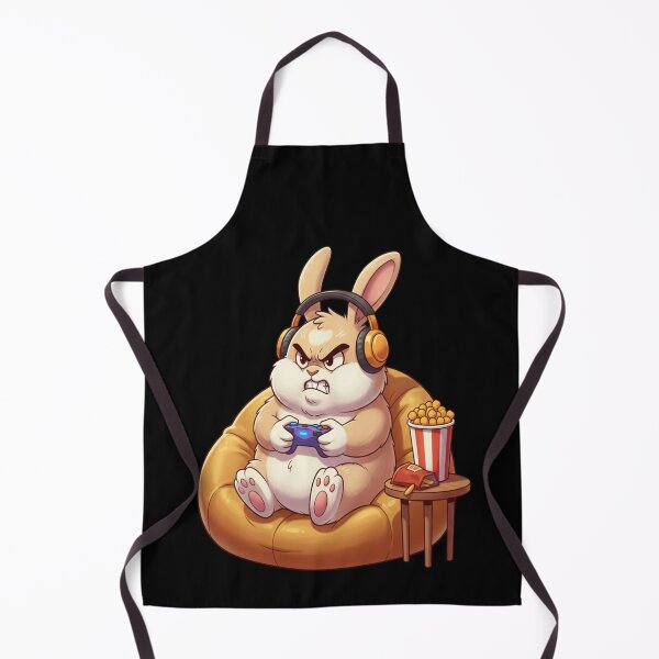 Item preview, Funny Rabbit Meme Humor Collection - Angry Gamer Bunny Cartoon – Funny Rabbit Gaming Meme designed and sold by MiraLumeStudio.