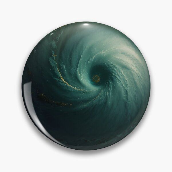 Item preview, Teal Hurricane Eye from Above designed and sold by MAWOdesign.