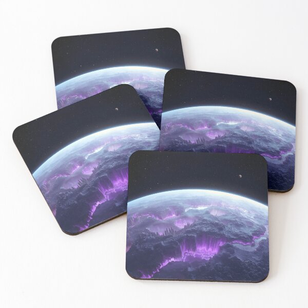 Item preview, Purple Alien Planet Surface designed and sold by MAWOdesign.