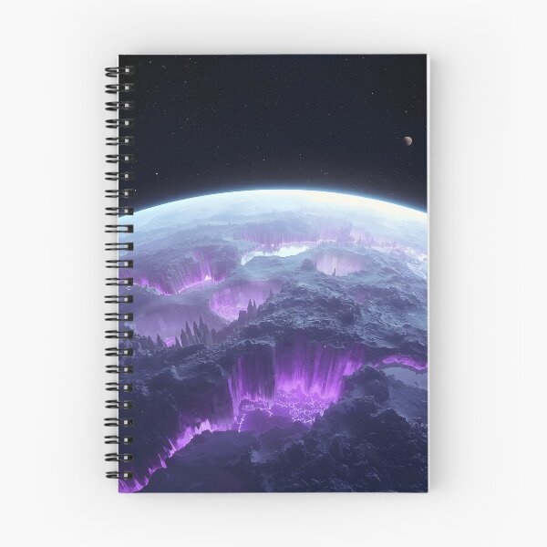Item preview, Purple Alien Planet Surface designed and sold by MAWOdesign.