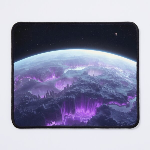 Item preview, Purple Alien Planet Surface designed and sold by MAWOdesign.